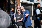 Reform UK campaigns in Scunthorpe