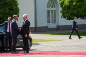 German Chancellor Friedrich Merz visits Lithuania