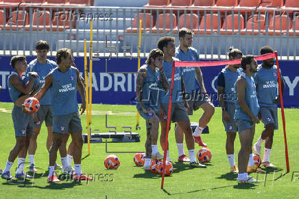 Entrenamiento del Atlético de Madrid
