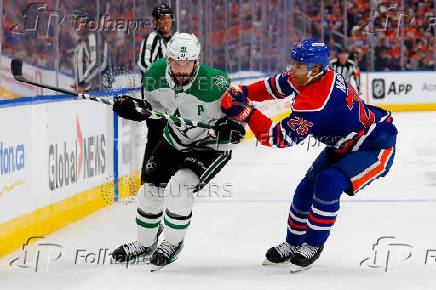 NHL: Stanley Cup Playoffs-Dallas Stars at Edmonton Oilers