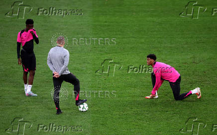 Conference League - Final - Chelsea Training