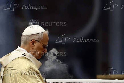Pope Leo leads Mass in St. Peter's Basilica, at the Vatican