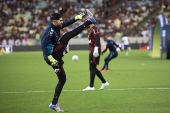 Partida entre Flamengo x Fortaleza pelo Campeonato Brasileiro no Maracanã.