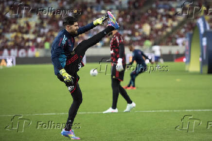 Partida entre Flamengo x Fortaleza pelo Campeonato Brasileiro no Maracanã.