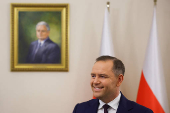 Polish President Duda meets with President-elect Nawrocki, in Warsaw
