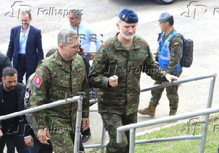 King Felipe VI of Spain visits Slovakia