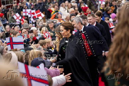 Danish Royal Couple on an official visit to the Faroe Islands