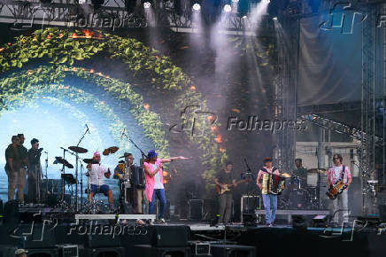 Show da banda Falamansa no 