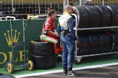Movimentação no grid antes da corrida no rolex 6 horas de são paulo