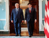 Italian Minister for Foreign Affairs Antonio Tajani visits the US