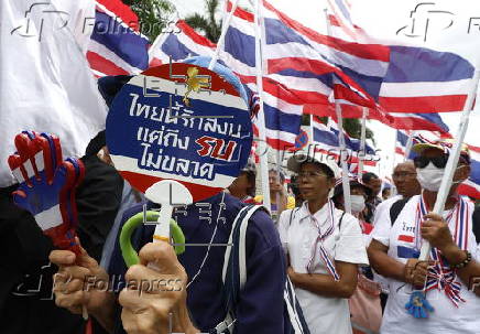 Rally outside UN amid escalating Thai-Cambodian border dispute
