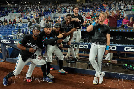 MLB: Kansas City Royals at Miami Marlins