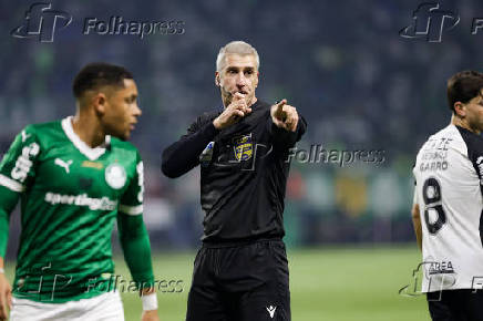Partida entre Palmeiras x Corinthians.
