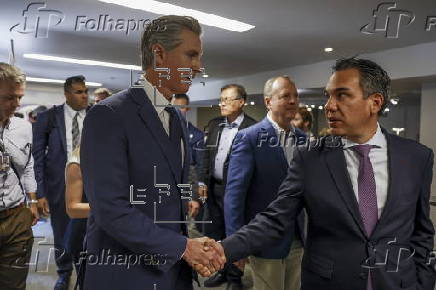 California Governor Newsom speaks on Trump's gerrymandering attempts