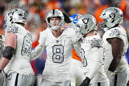 NFL: Las Vegas Raiders at Denver Broncos