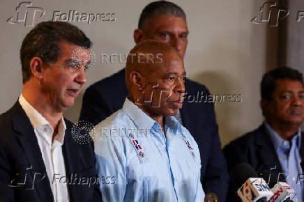 NY Mayor Adams visits Santo Domingo