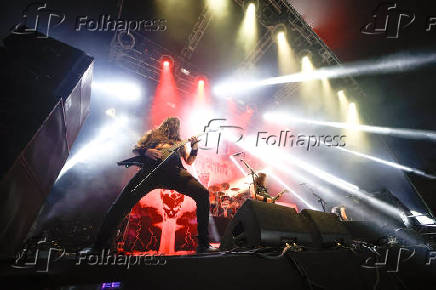 Terceiro dia do festival Bangers Open Air  no Memorial da América Latina em São Paulo