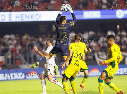 Partida entre São Paulo e Mirassol pelo Campeonato Brasileiro