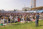 Ethiopian Muslims celebrate the Eid al-Adha, in Addis Ababa