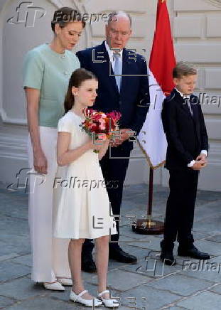 French President Macron visits Monaco