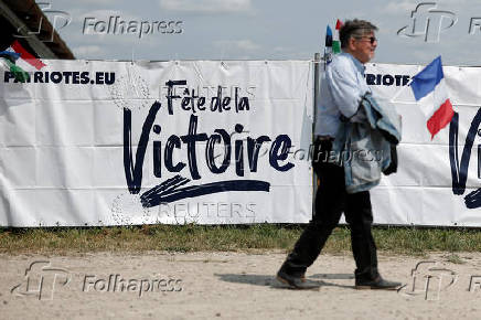 The European Patriots party organises a country political meeting in Mormant-sur-Vernisson
