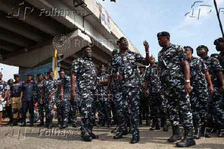 Nigerians demonstrates on the streets of Lagos to commemorate Nigeria's Democracy Day in Lagos