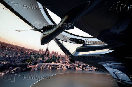 55th Paris Air Show at Le Bourget Airport near Paris