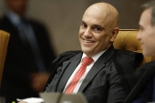 Alexandre de Moraes em sessão do STF