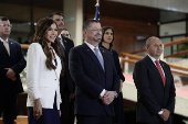 Secretaria de Seguridad de EE.UU. Kristi Noem visita Costa Rica