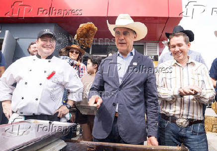 At the Calgary Stampede in Calgary