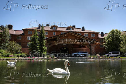 The Allen and Company Sun Valley Media and Technology Conference in Sun Valley, Idaho