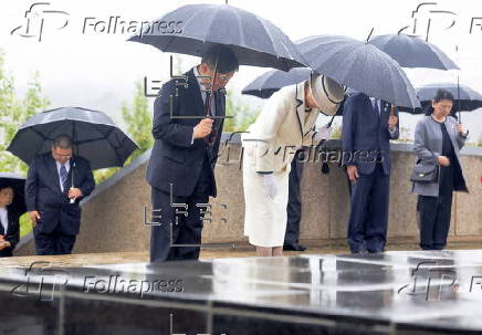 Japanese Emperor Naruhito and Empress Masako visit Mongolia
