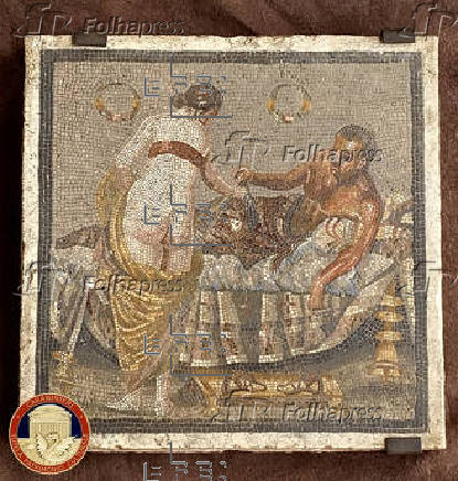 Pompeya recupera un mosaico romano del siglo I a.C. robado durante la II Guerra Mundial