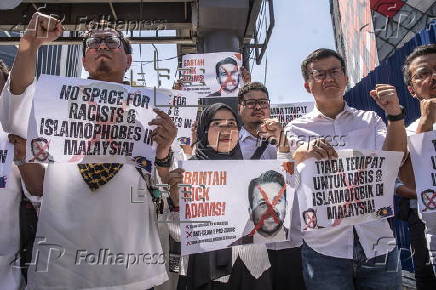 Rally against appointment of Nick Adams as US envoy to Malaysia