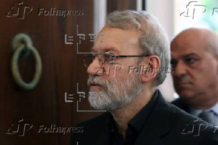 Secretary of the Supreme National Security Council of Iran Ali Larijani visit Beirut