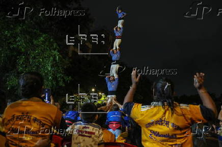 Janmashtami festival celebration in Mumbai
