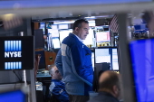 New York Stock Exchange following US Tariffs implementation