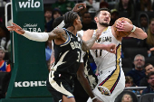 NBA: New Orleans Pelicans at Milwaukee Bucks