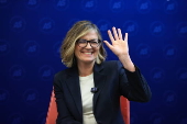 Presidential candidate Magdalena Biejat campaigns in Katowice