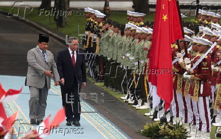 Chinese Premier Li Qiang meets Indonesian President Prabowo Subianto in Jakarta
