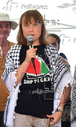 Greta Thunberg joins Freedom Flotilla sailing crew headed to Gaza