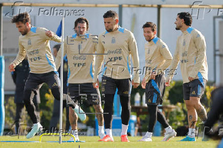 Entrenamiento selección argentina de fútbol