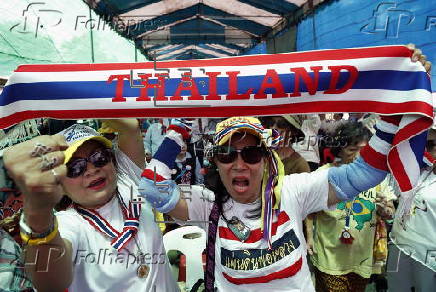 Protest against Thai prime minister after leaked phone call