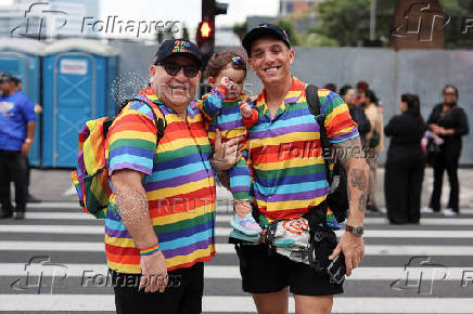 LGBTQ+ rights annual Pride parade, in Sao Paulo