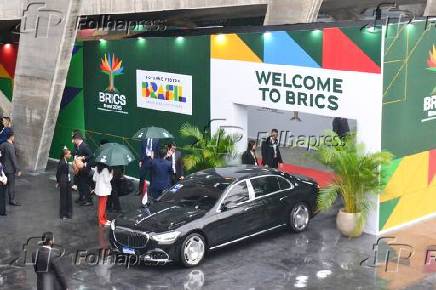 Chegada das delegações de Chefes de Estado do Brics