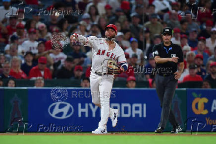 MLB: Cincinnati Reds at Los Angeles Angels