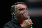 Jair Bolsonaro no seminário nacional de comunicação do Partido Liberal