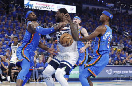 NBA: Playoffs-Minnesota Timberwolves at Oklahoma City Thunder