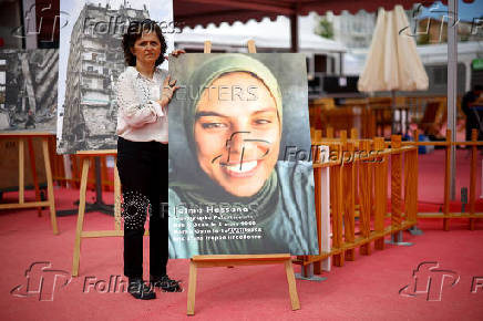 The 78th Cannes Film Festival - Press conference about Fatima Hassouna and the humanitarian crisis in Gaza