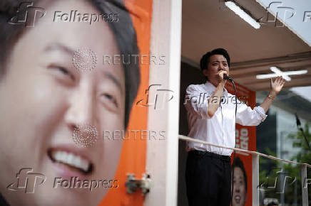 Presidential candidates attend their election campaign rallies